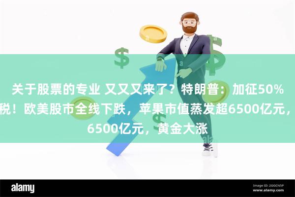 关于股票的专业 又又又来了？特朗普：加征50%和25%关税！欧美股市全线下跌，苹果市值蒸发超6500亿元，黄金大涨