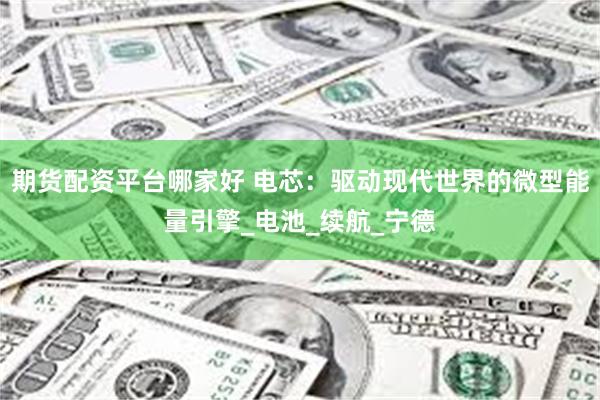 期货配资平台哪家好 电芯：驱动现代世界的微型能量引擎_电池_续航_宁德